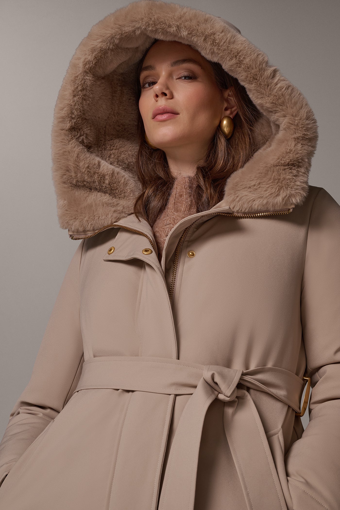 HOODED PARKA VIEW 2
