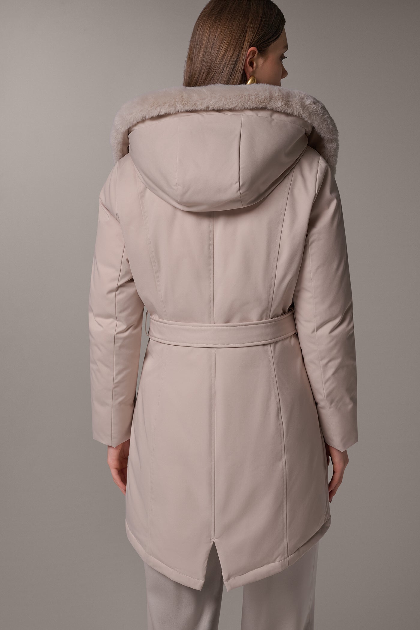 MODERN HOODED PARKA VIEW 3 | Fall Collection
