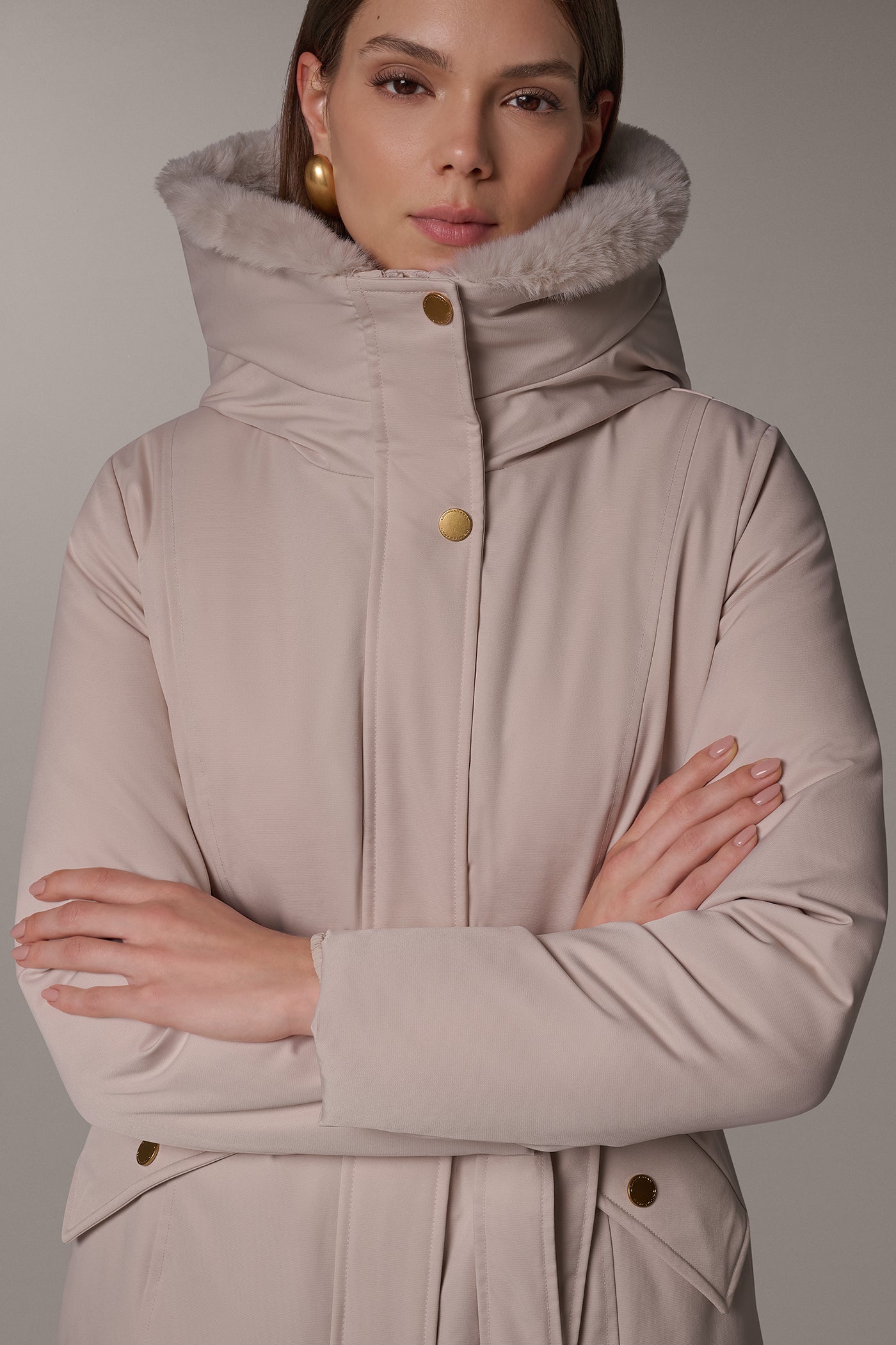 MODERN HOODED PARKA VIEW 5 | Fall Collection