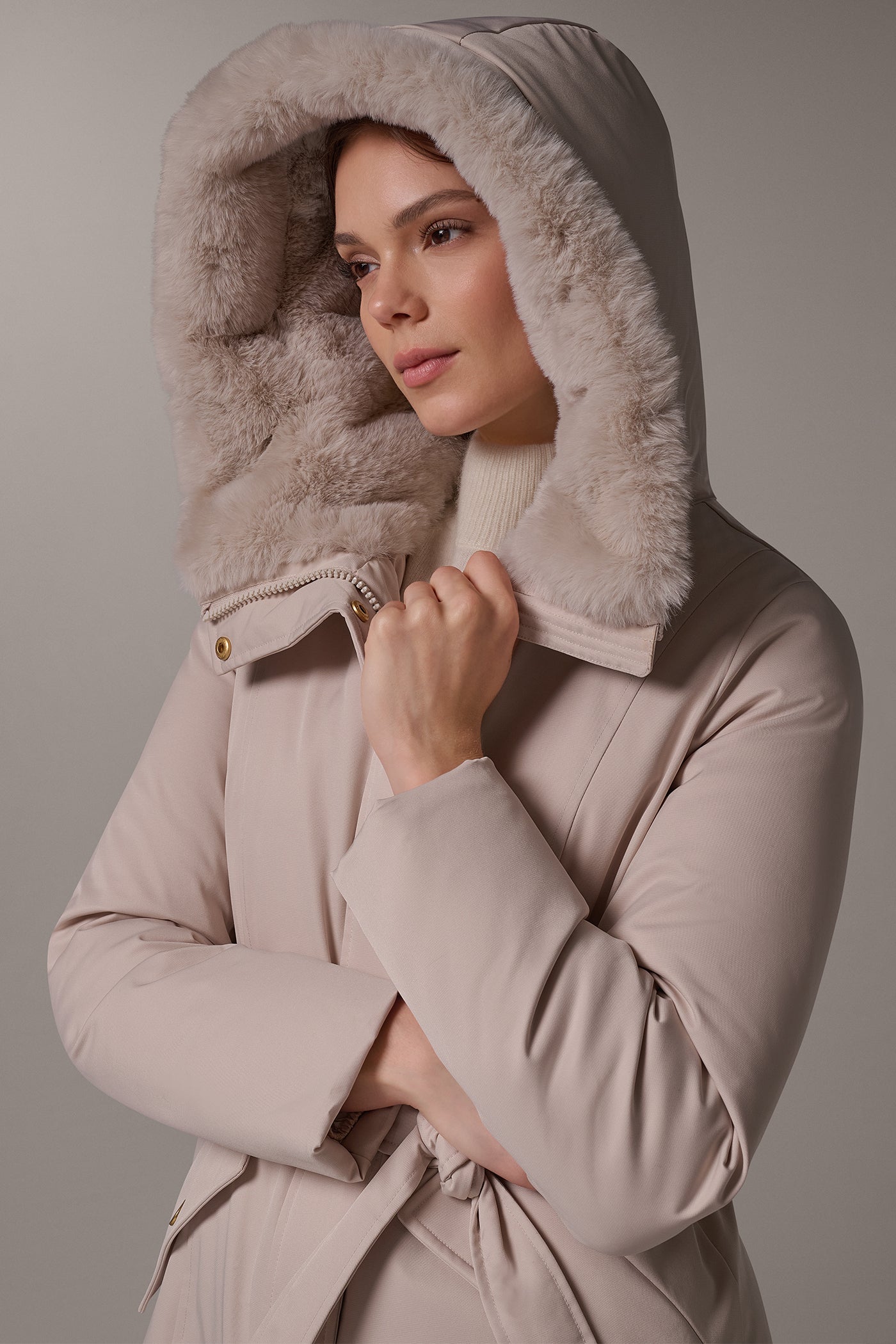 MODERN HOODED PARKA (alternate view)