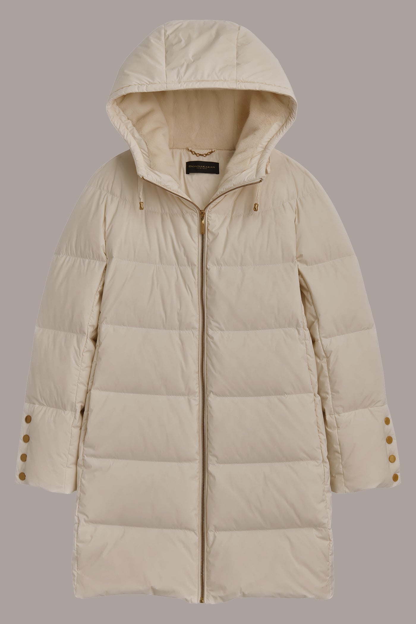 Long Hooded Down Filled Puffer Coat VIEW 6 | New Sale
