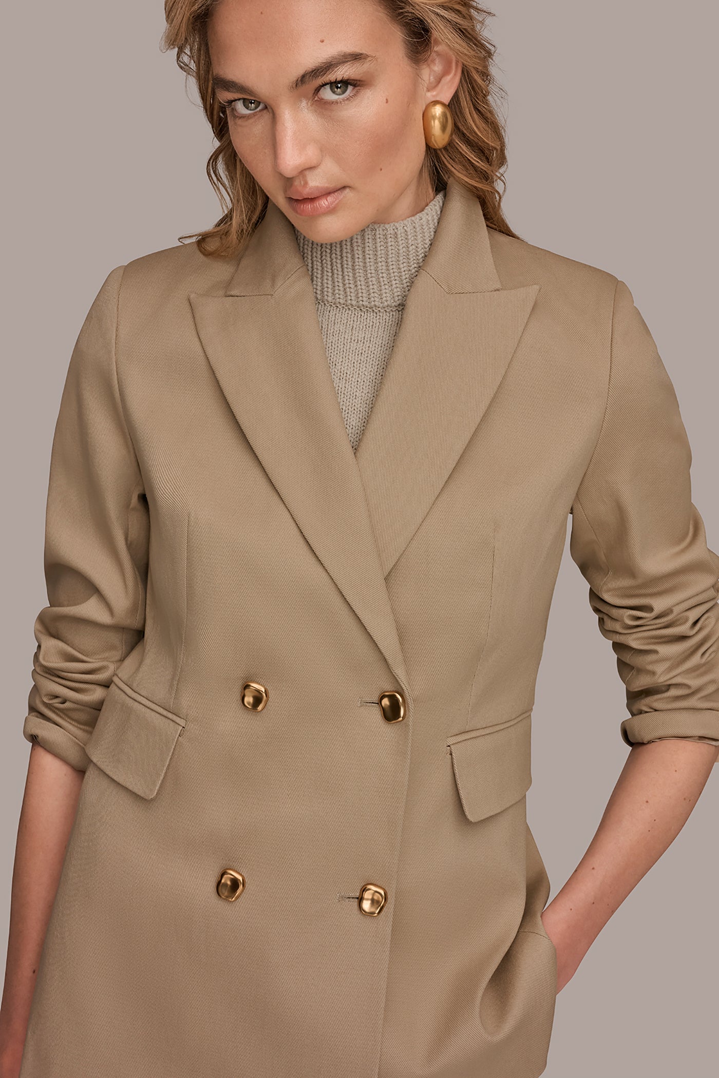 DOUBLE-BREASTED BLAZER VIEW 4 | New Arrivals