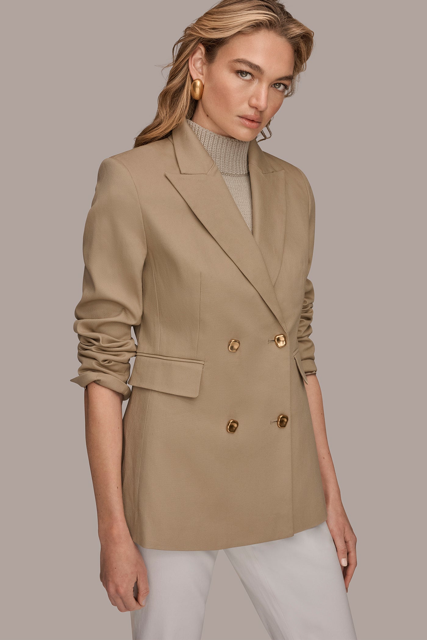 DOUBLE-BREASTED BLAZER VIEW 3 | New Arrivals