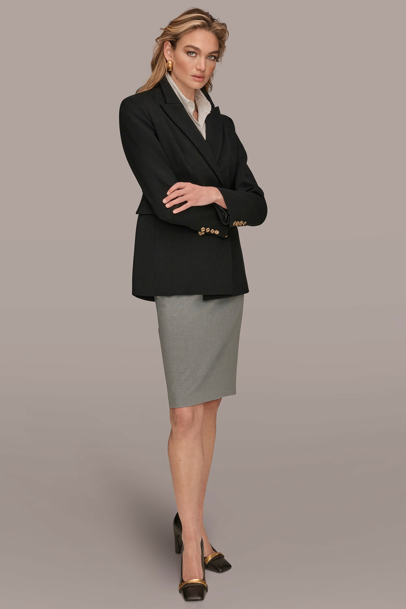 DOUBLE-BREASTED BLAZER VIEW 7 | Clothing