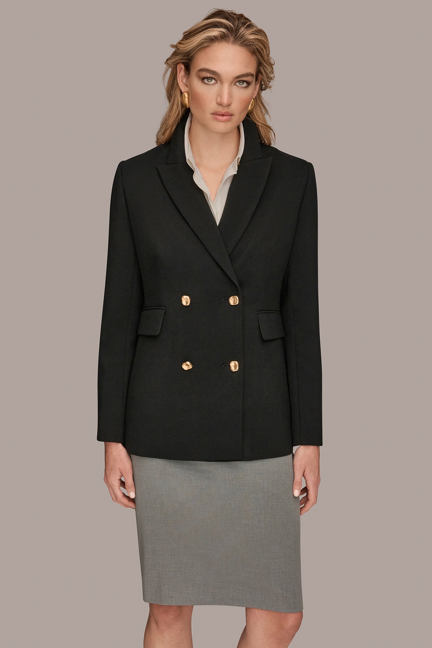 DOUBLE-BREASTED BLAZER | View 1 | Clothing