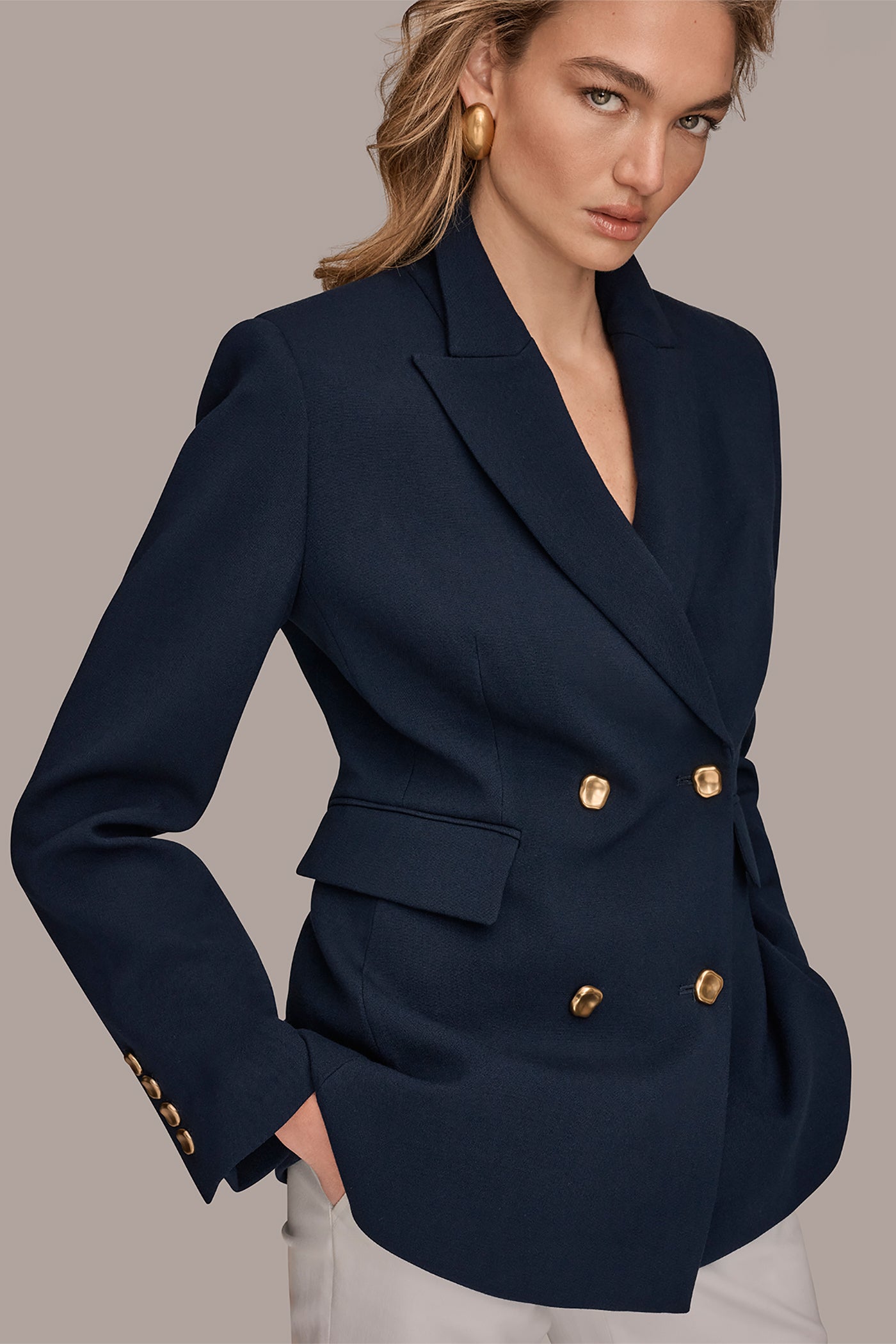 DOUBLE-BREASTED BLAZER VIEW 4 | New Arrivals