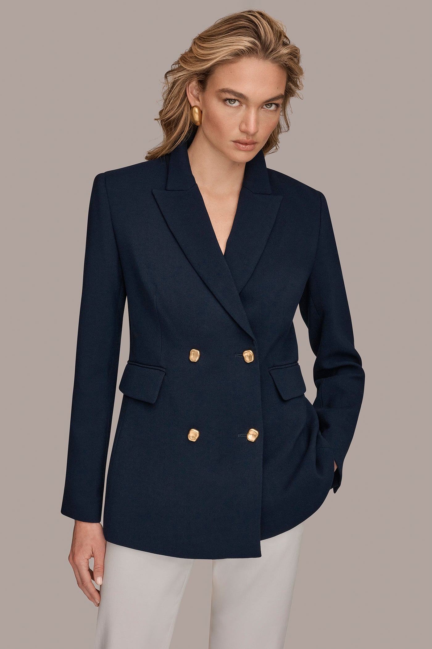 DOUBLE-BREASTED BLAZER | View 1 | Clothing