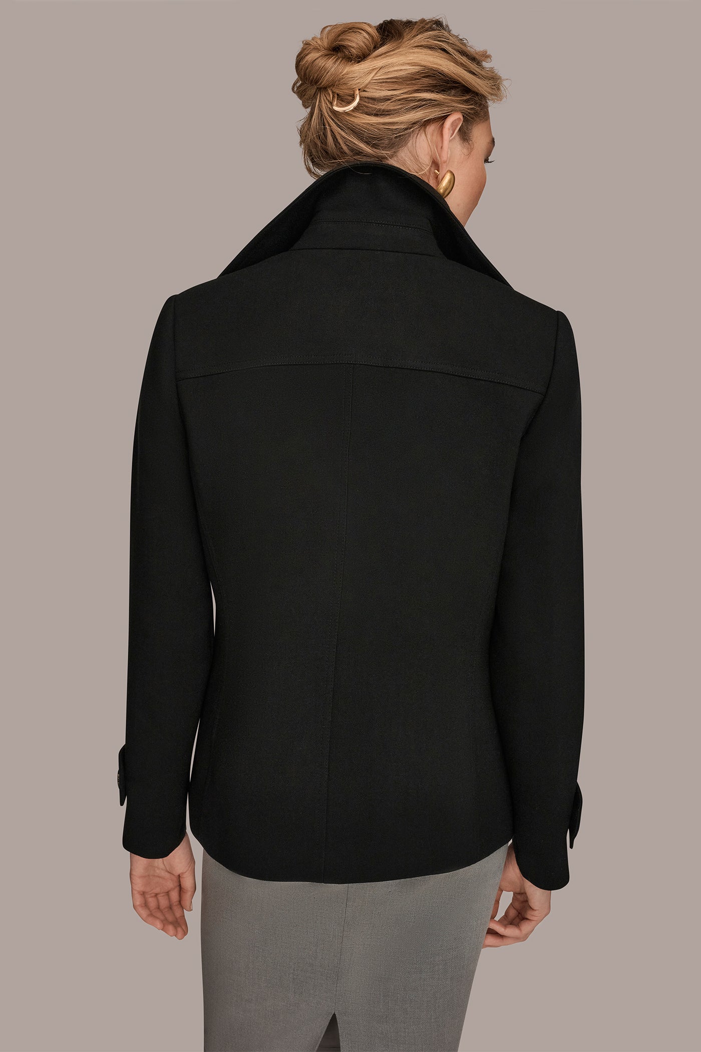 CROPPED DOUBLE-BREASTED TRENCH COAT | View 2 | New Arrivals