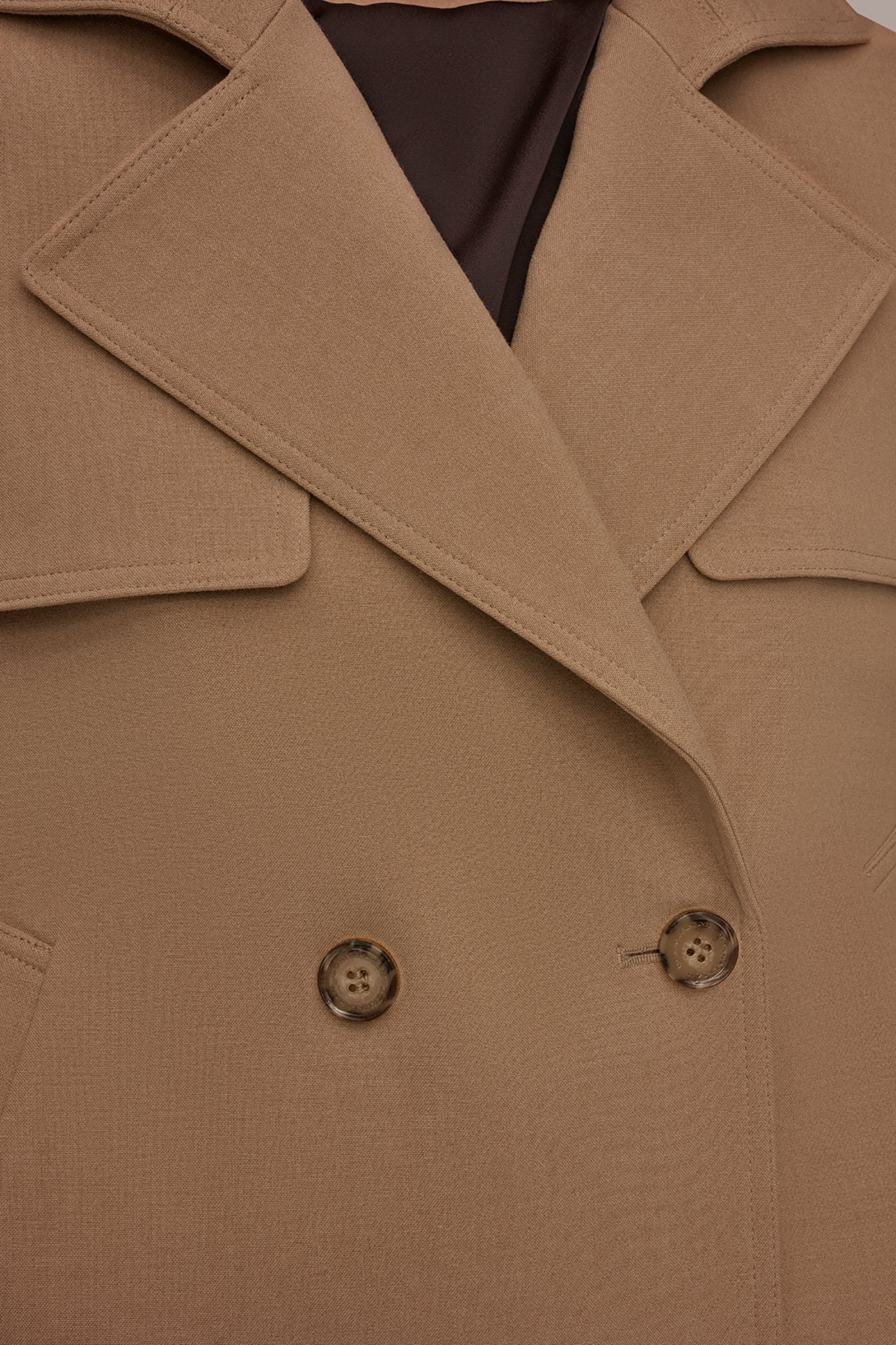 CROPPED DOUBLE-BREASTED TRENCH COAT VIEW 4 | New Arrivals