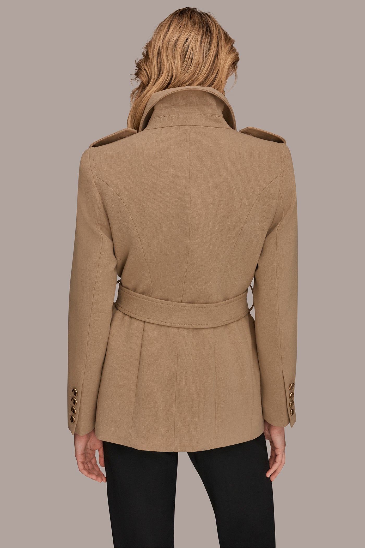 BELTED MILITARY BLAZER VIEW 6 | New clothing
