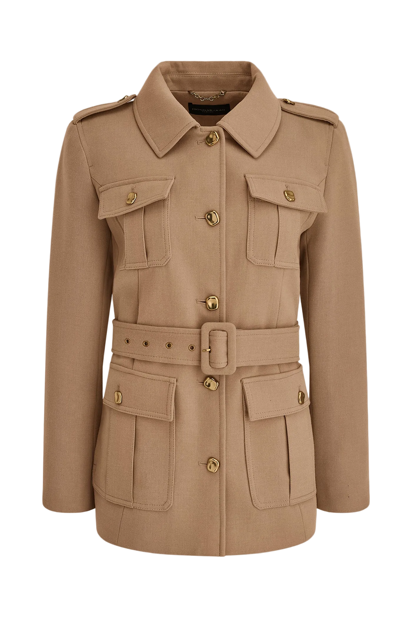 BELTED MILITARY BLAZER VIEW 2