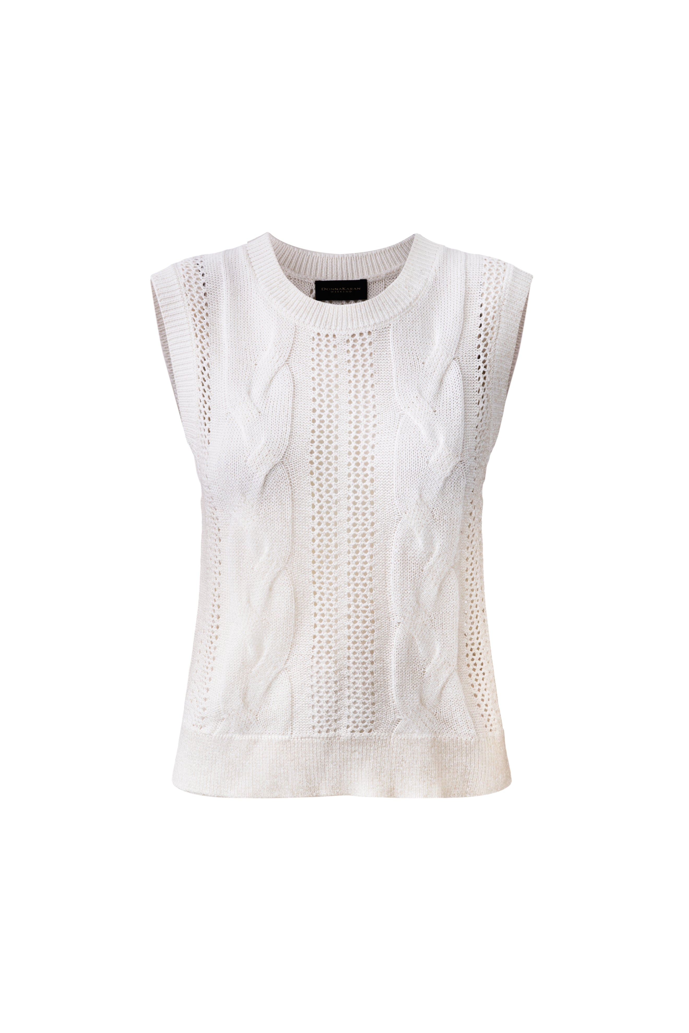 WATERFALL FOIL SWEATER VEST (alternate view)