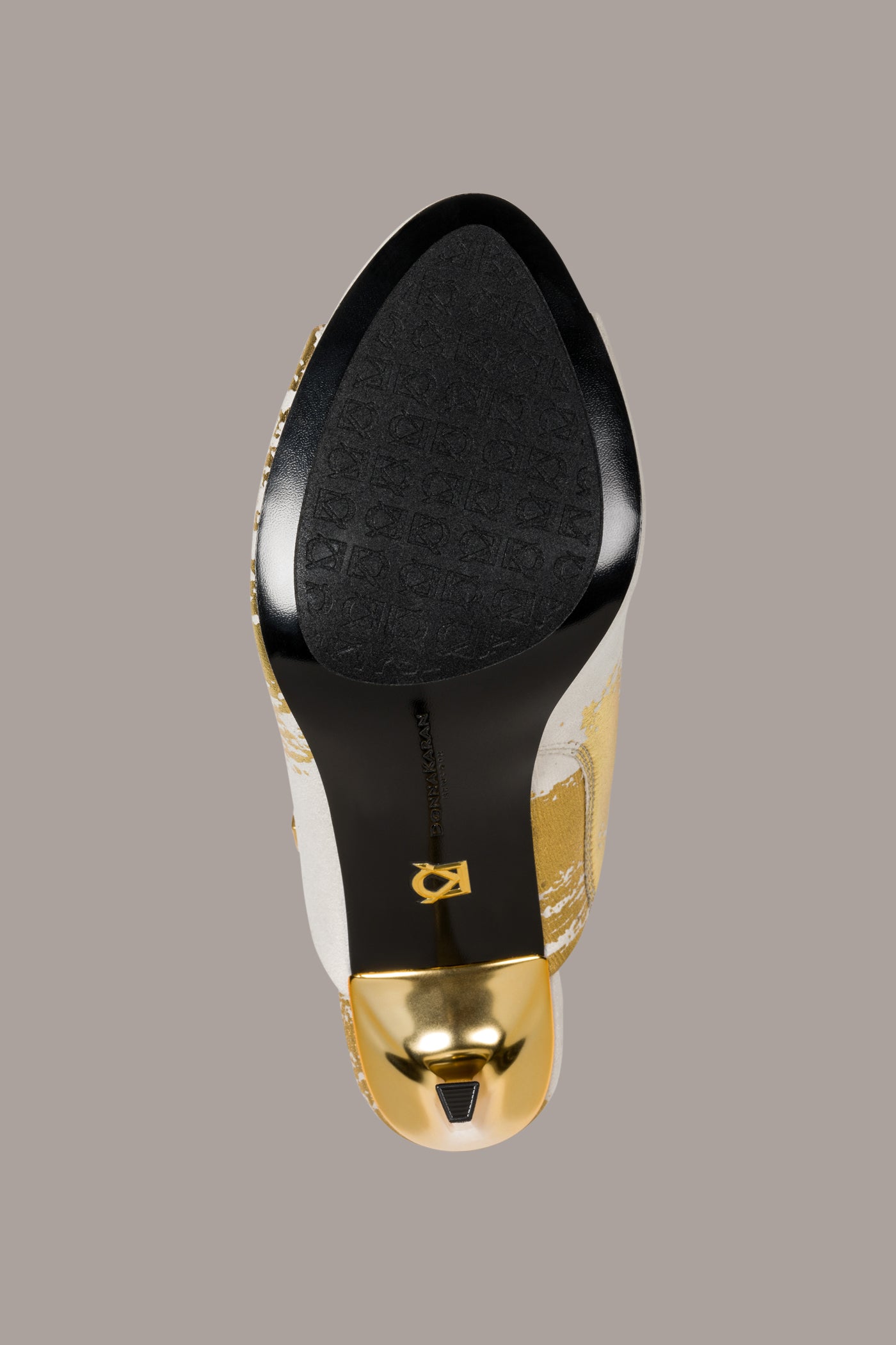 DONNA METALLIC BRUSHSTROKE MULE SANDAL VIEW 5 | Included in discounts