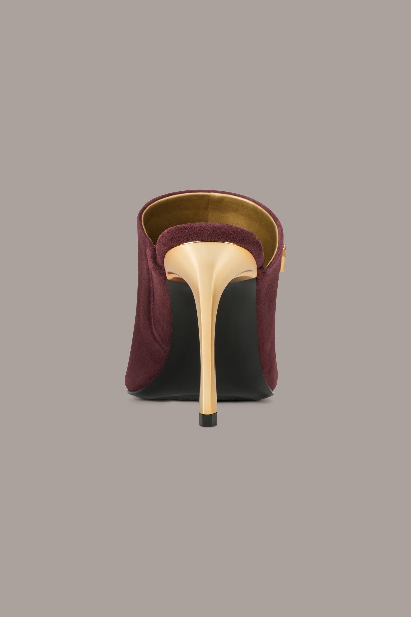 DONNA SUEDE MULE SANDAL VIEW 4