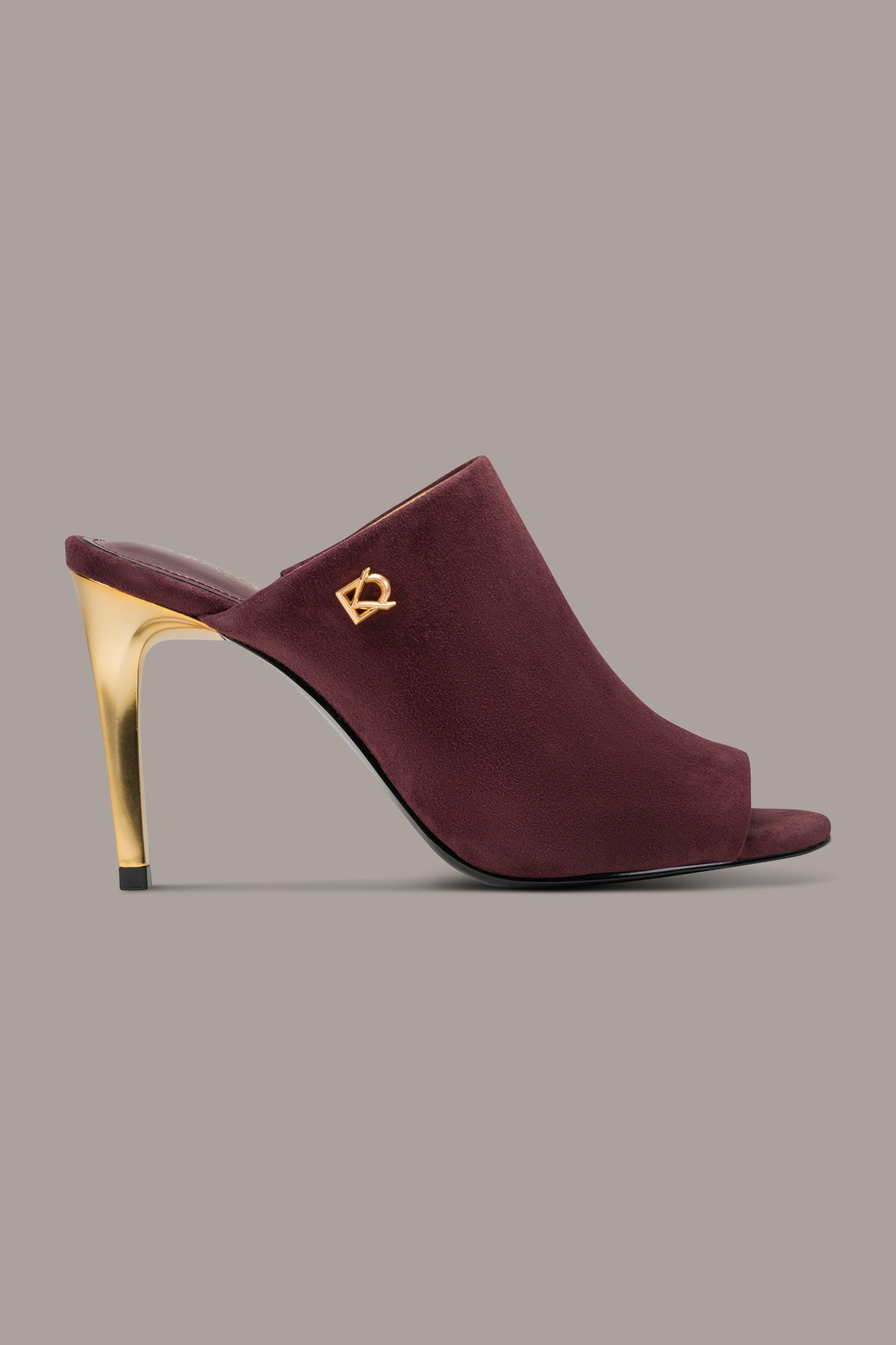 DONNA SUEDE MULE SANDAL VIEW 2