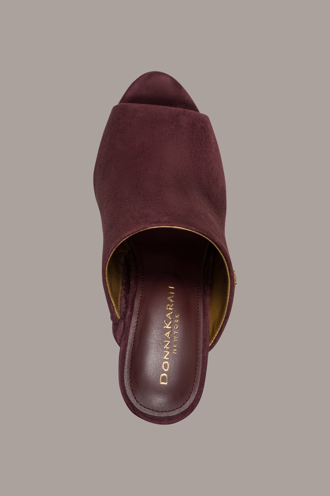 DONNA SUEDE MULE SANDAL VIEW 3