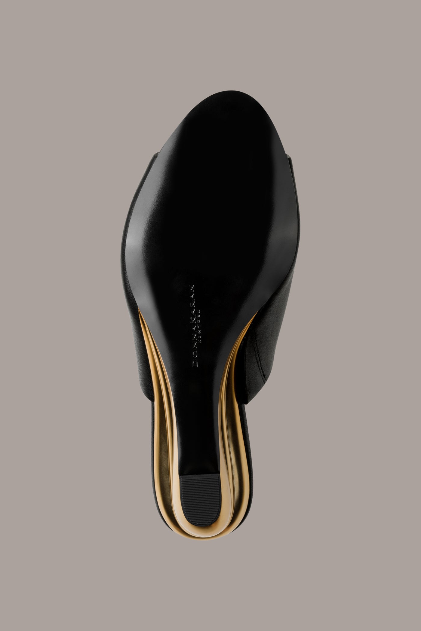 DONNA LEATHER WEDGE MULE SANDAL VIEW 5