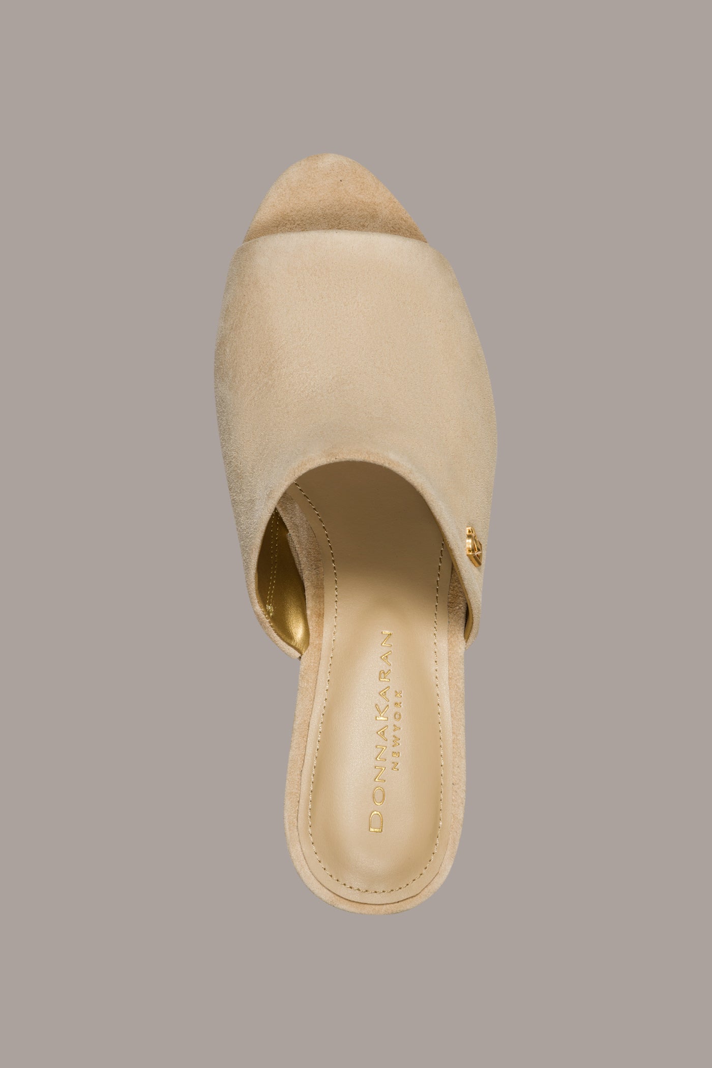 DONNA SUEDE WEDGE MULE SANDAL VIEW 3 | Included in discounts