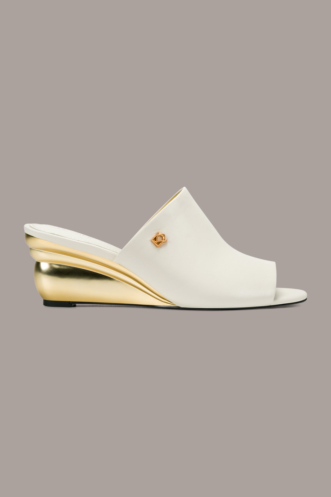 DONNA LEATHER WEDGE MULE SANDAL | View 2 | New Shoes