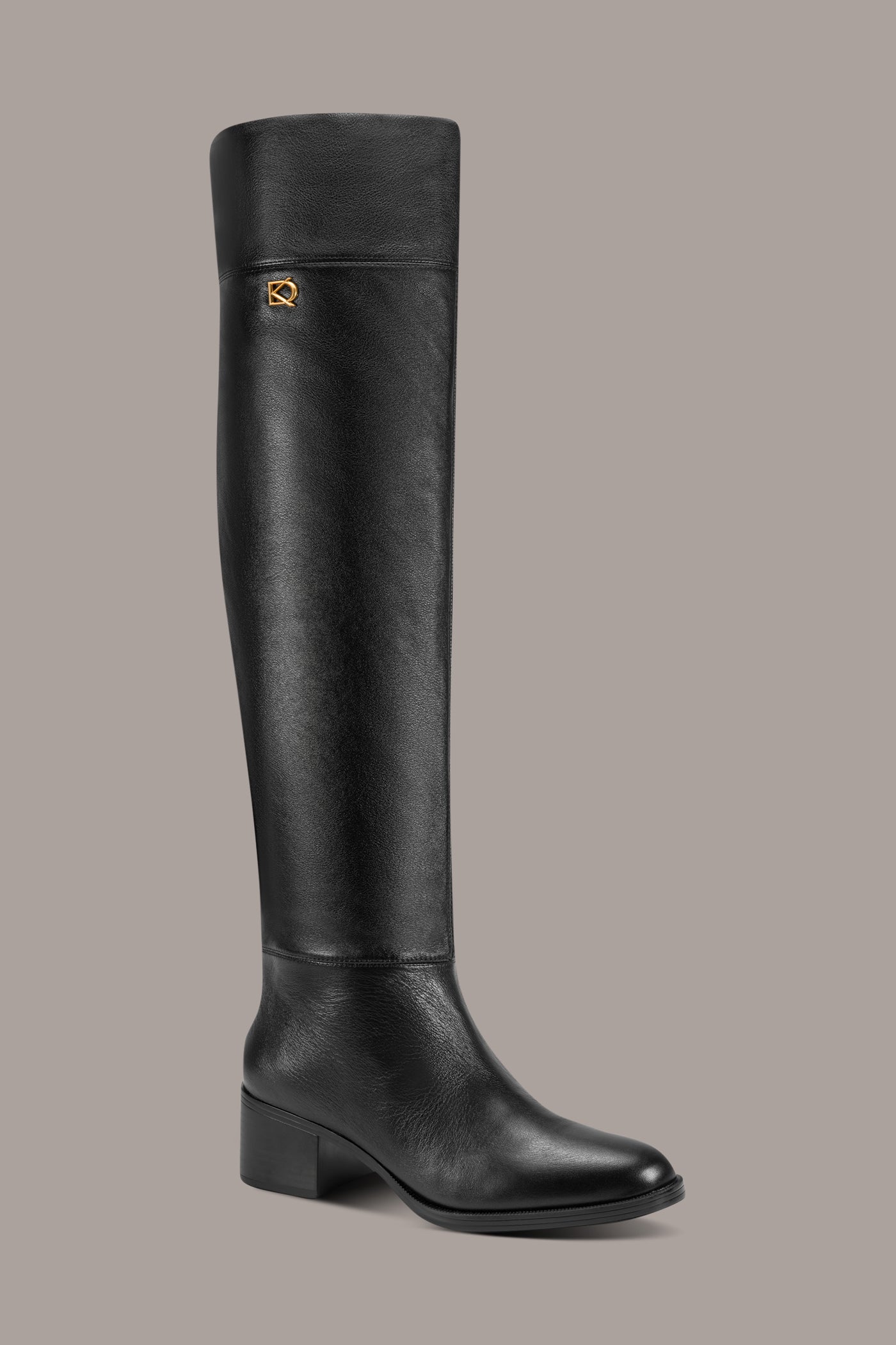 HERA LEATHER TALL BOOT VIEW 1