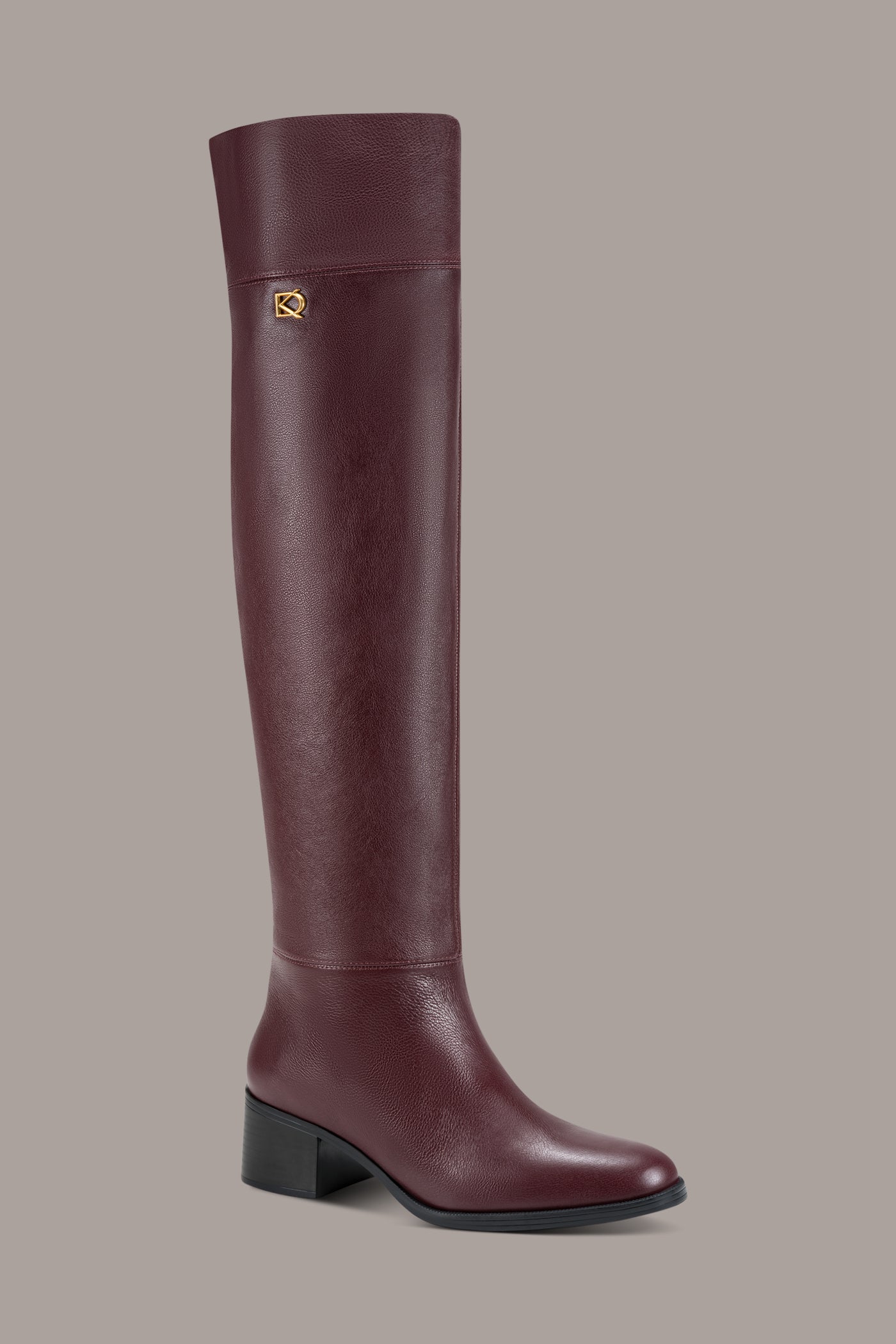 HERA LEATHER TALL BOOT VIEW 1