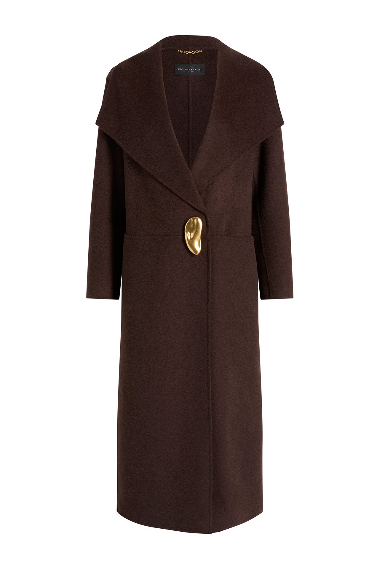 WOOL BLEND LONG COAT VIEW 2