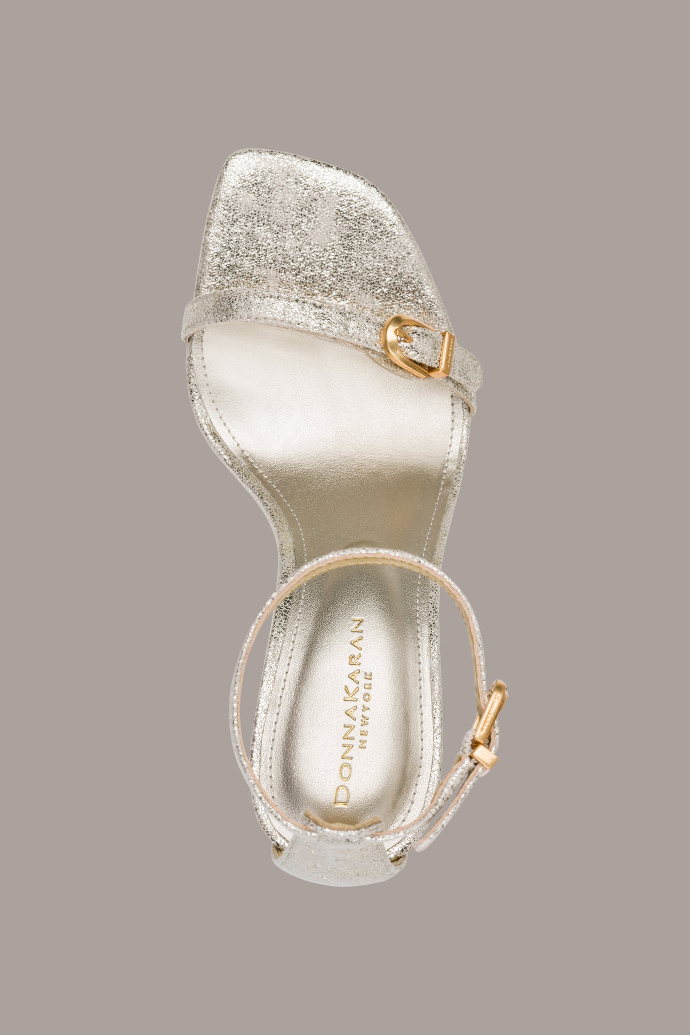 PRYCE METALLIC ANKLE STRAP SANDAL VIEW 3