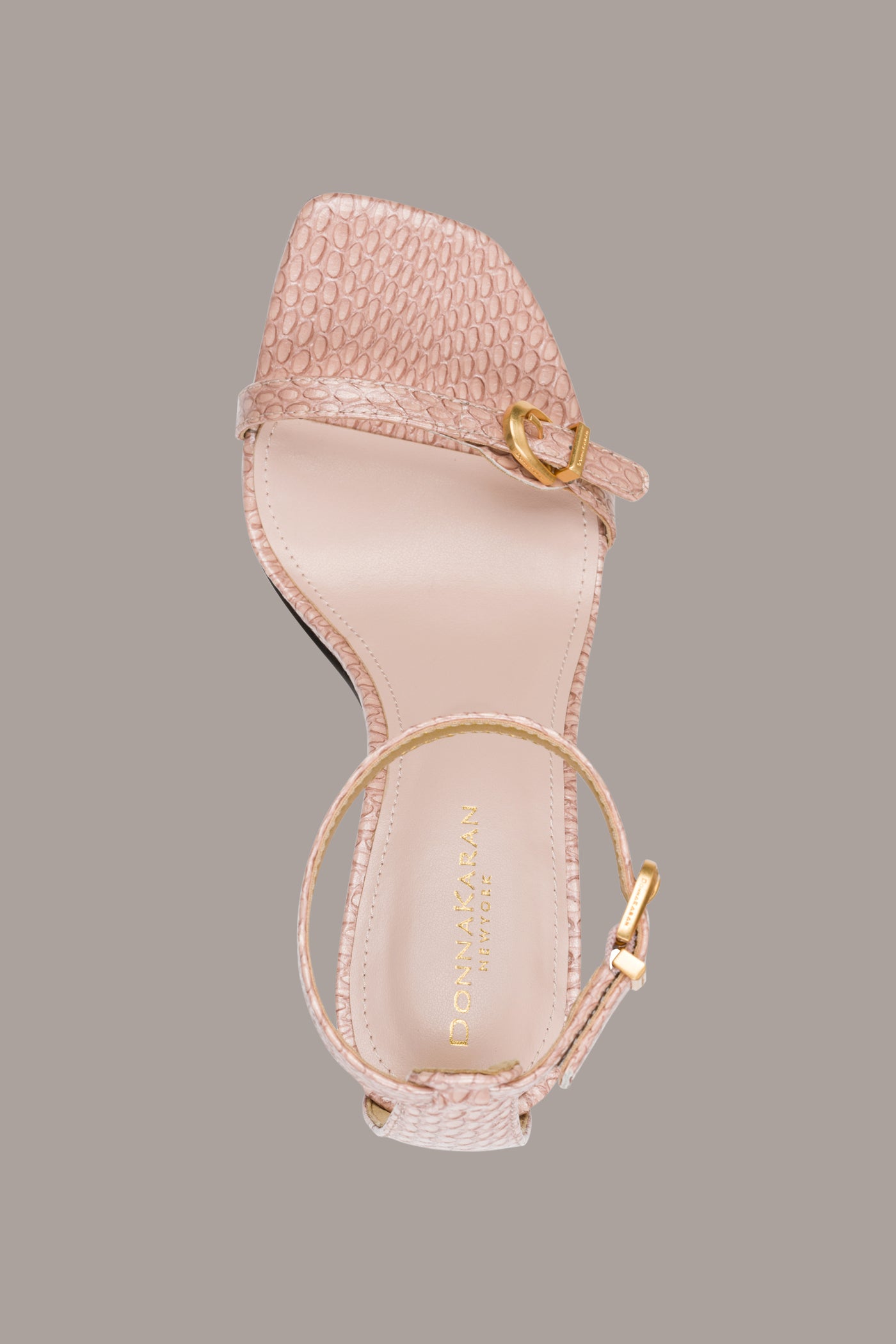 PRYCE SNAKE-EFFECT ANKLE STRAP SANDAL VIEW 3 | New Arrivals