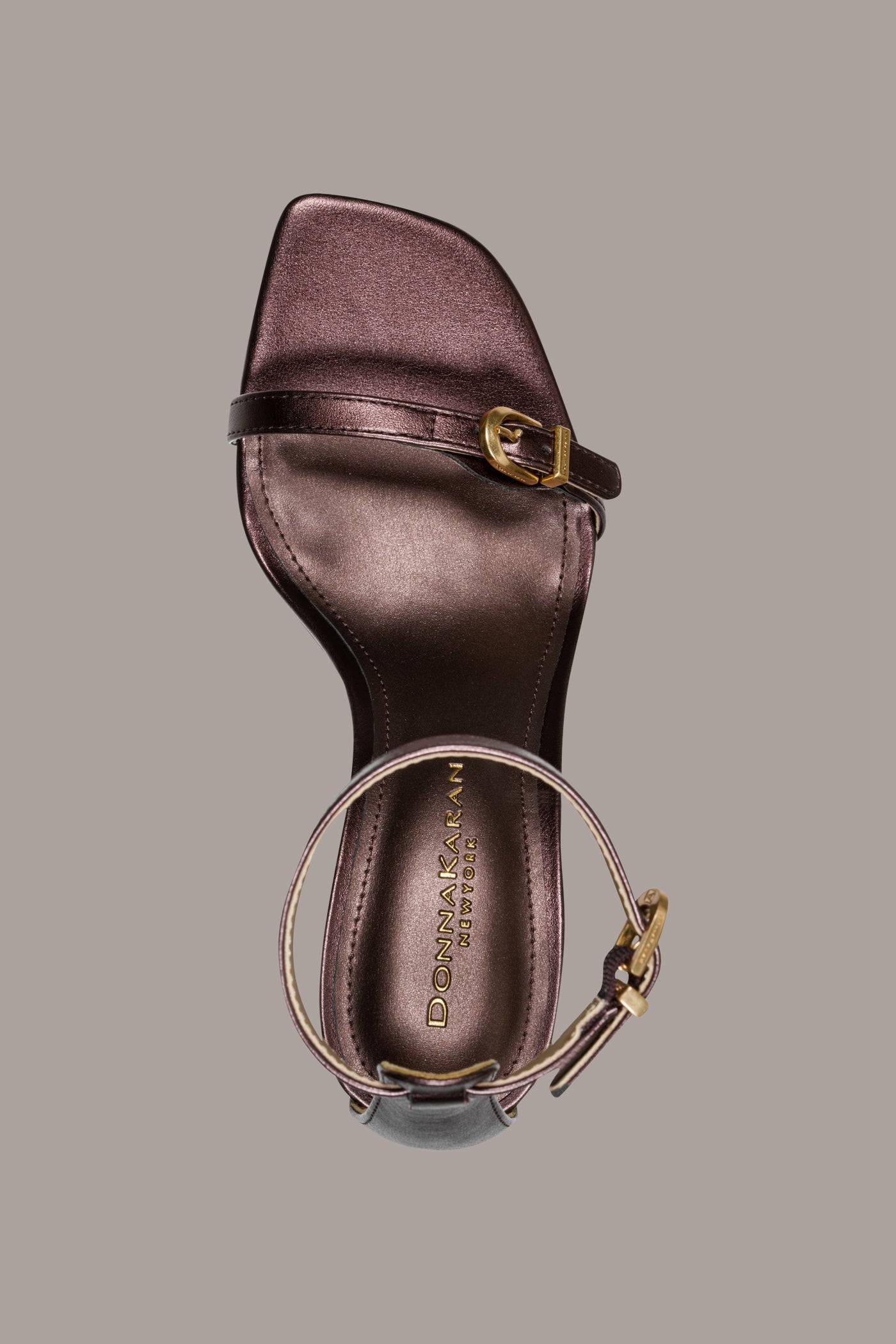 PRYCE METALLIC ANKLE STRAP SANDAL VIEW 4