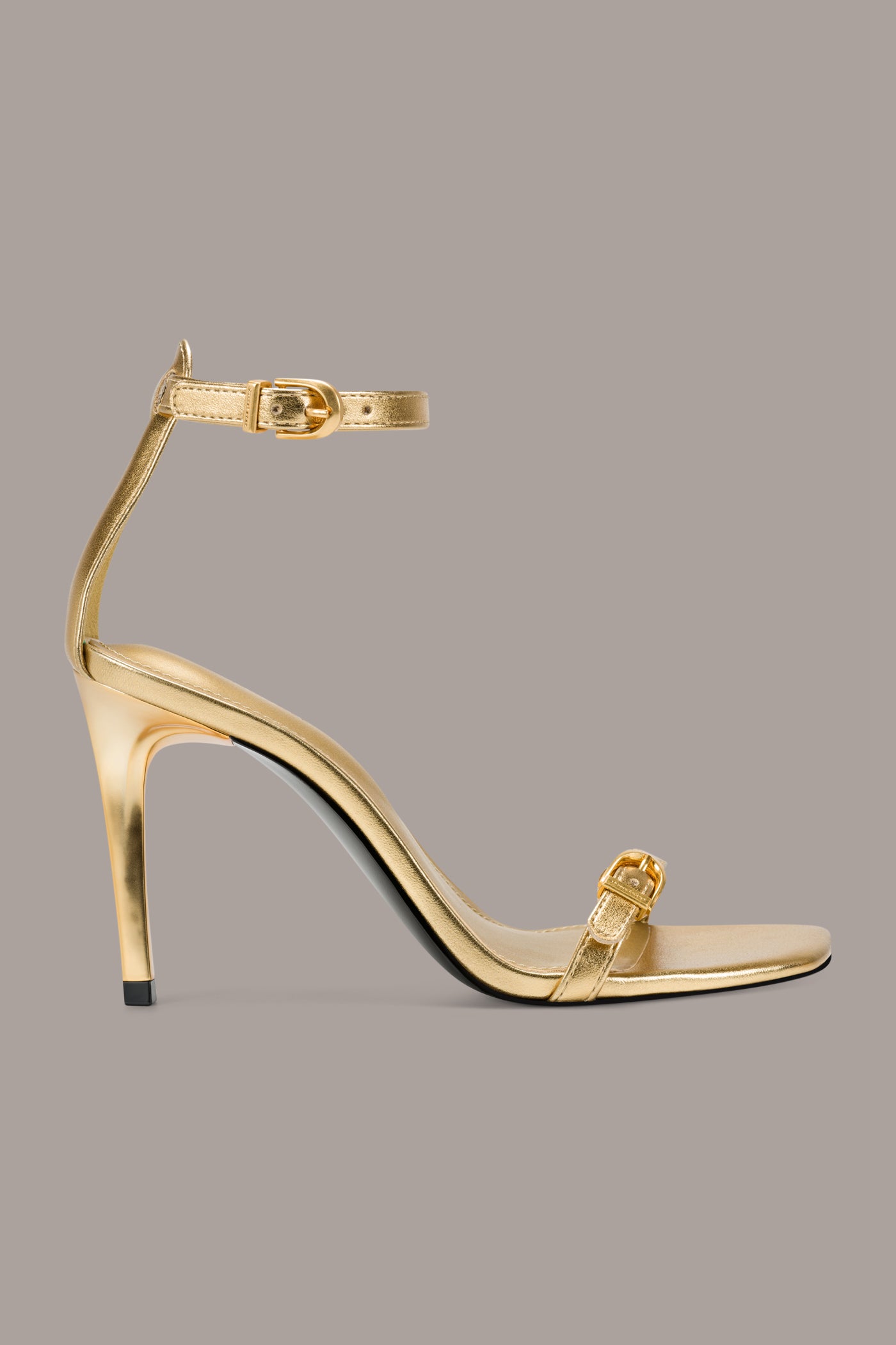 PRYCE METALLIC ANKLE STRAP SANDAL VIEW 2