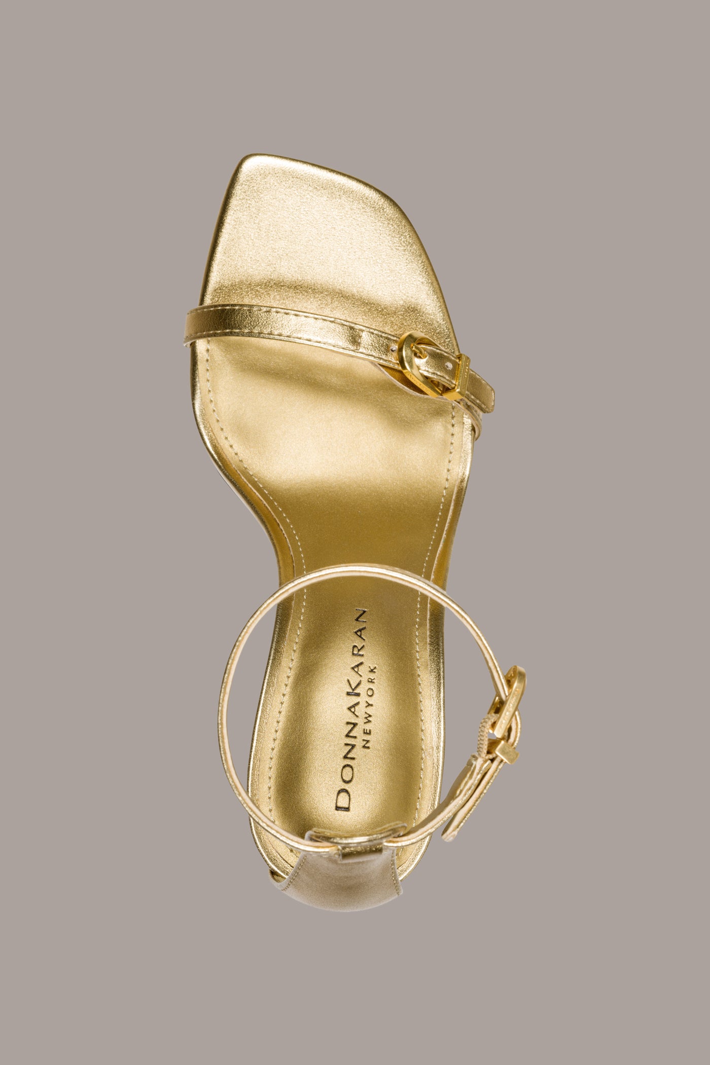 PRYCE METALLIC ANKLE STRAP SANDAL VIEW 3