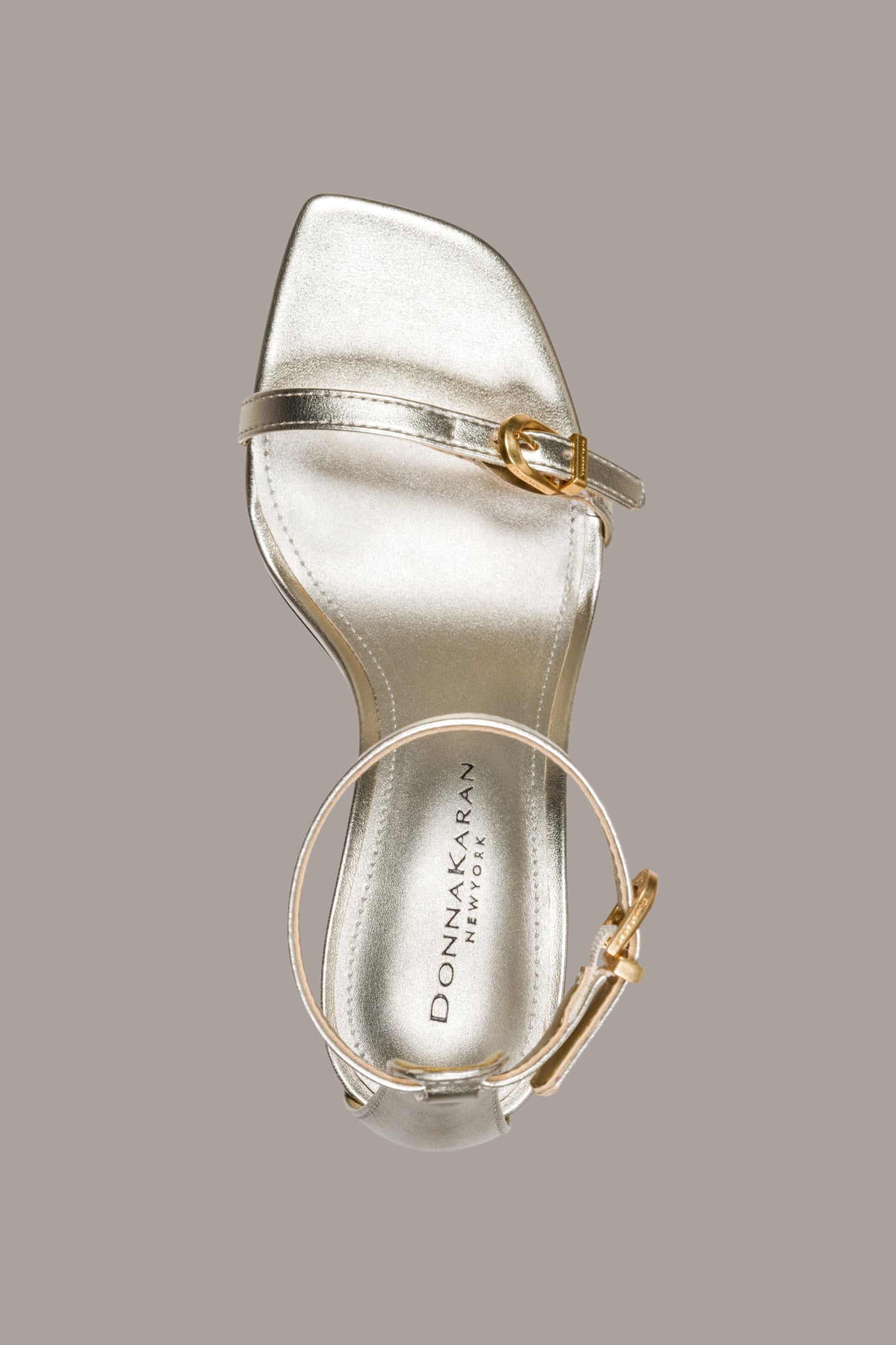 PRYCE METALLIC ANKLE STRAP SANDAL VIEW 3