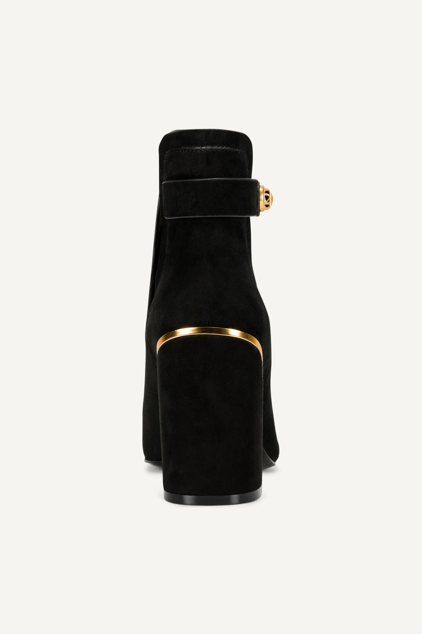RAINE SUEDE GOLD-TRIMMED CHELSEA BOOTIE VIEW 4 | Boots & Booties