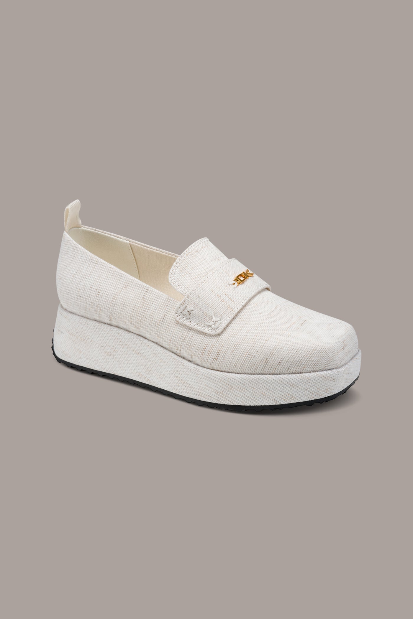 SABLE CANVAS WEDGE LOAFER | View 1 | Sneakers