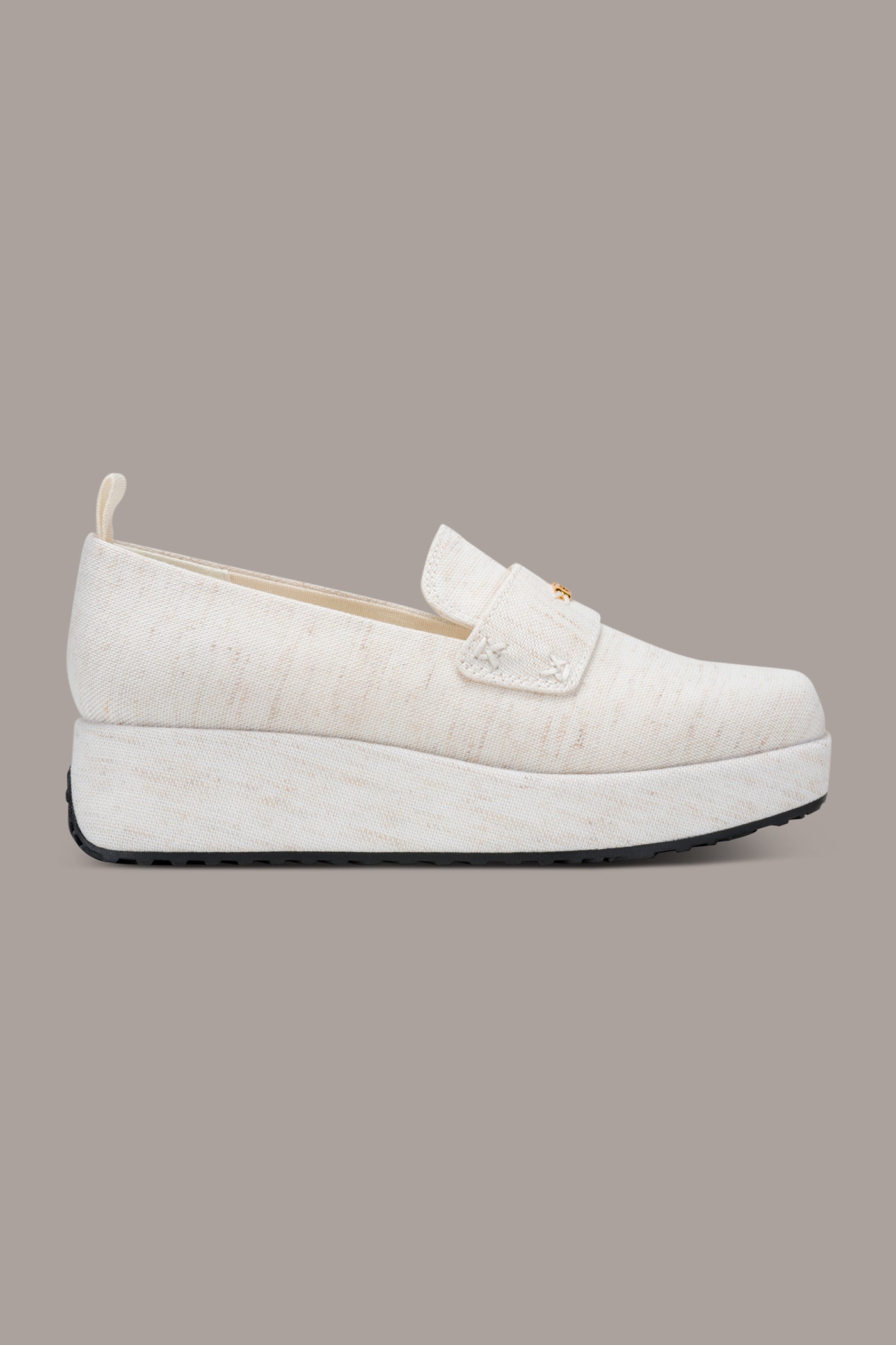 SABLE CANVAS WEDGE LOAFER | View 2 | Sneakers