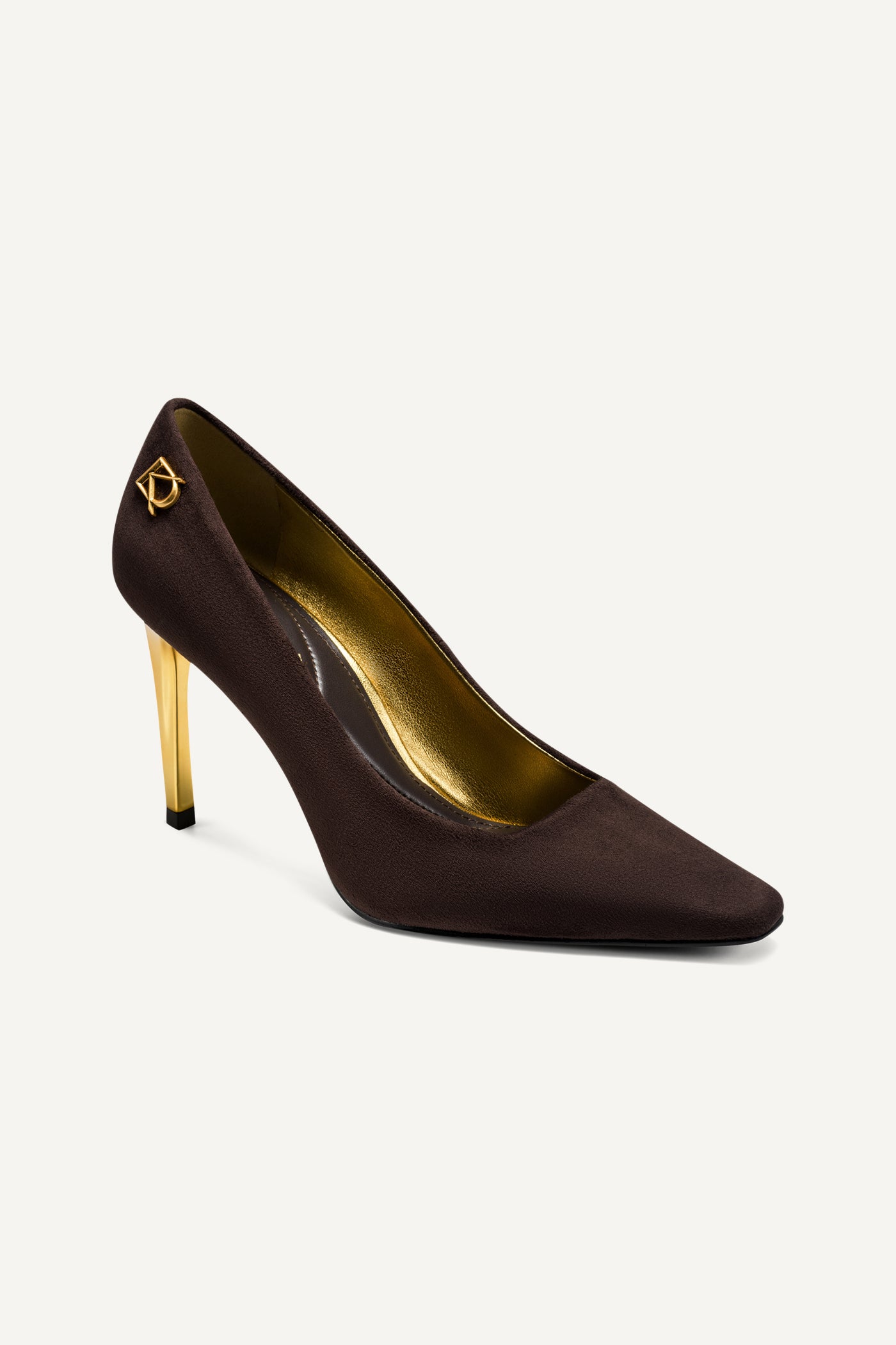 SAVITA LOGO-EMBELLISHED HIGH PUMP | View 1 | All Products