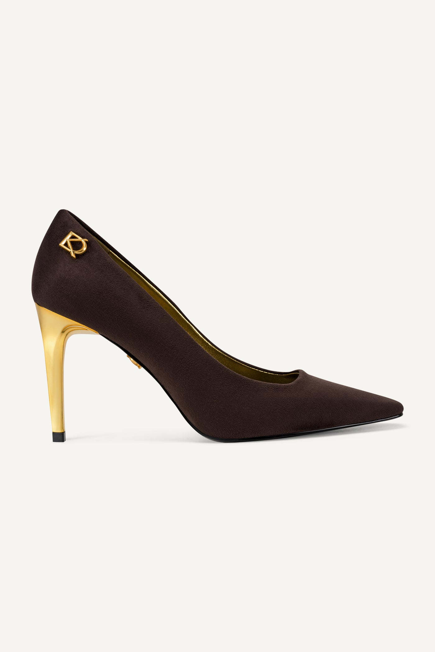 SAVITA LOGO-EMBELLISHED HIGH PUMP | View 2 | All Products