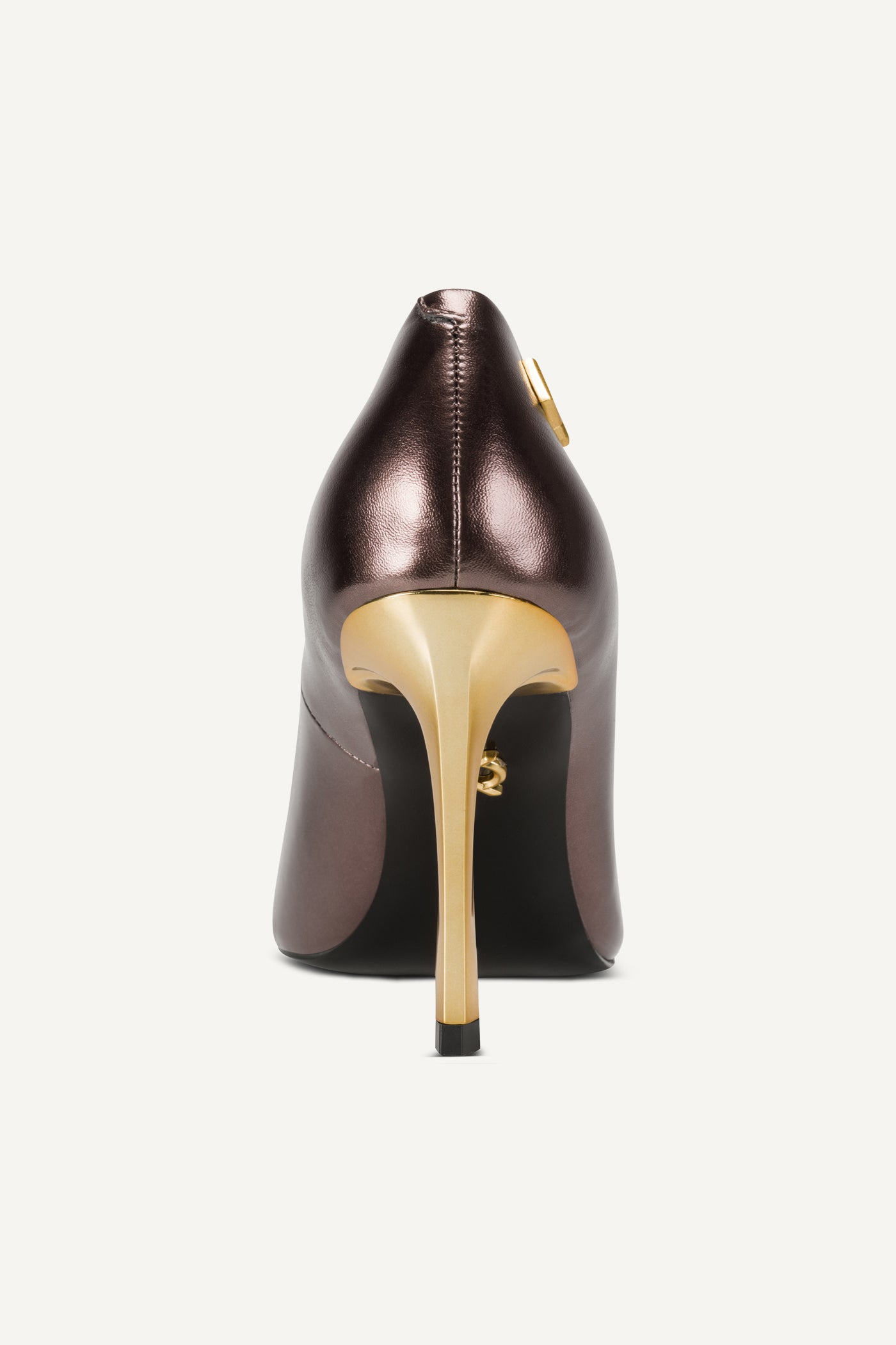 SAVITA LOGO-EMBELLISHED HIGH PUMP VIEW 4 | New Arrivals
