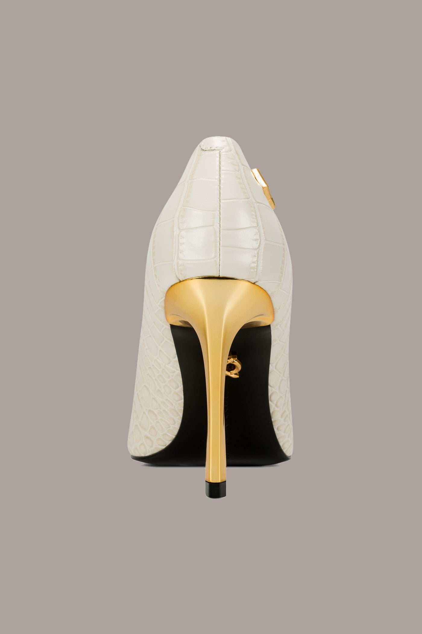 SAVITA CROC HIGH STILETTO PUMP VIEW 4