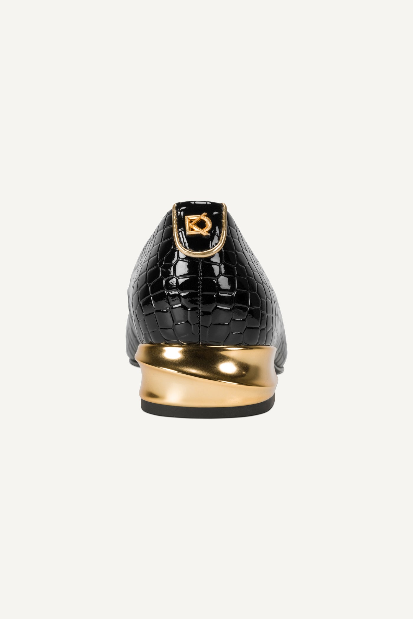SAVITA CROC EFFECT SNIP TOE FLAT VIEW 3 | Flats & Loafers