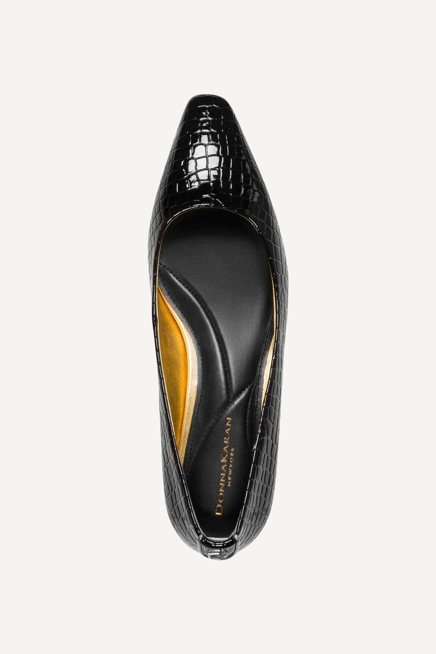 SAVITA CROC EFFECT SNIP TOE FLAT VIEW 4 | Flats & Loafers