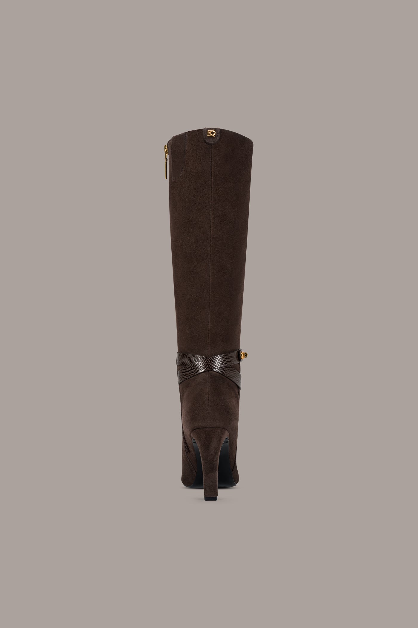 SHERICE SUEDE TALL STILETTO BOOT VIEW 3