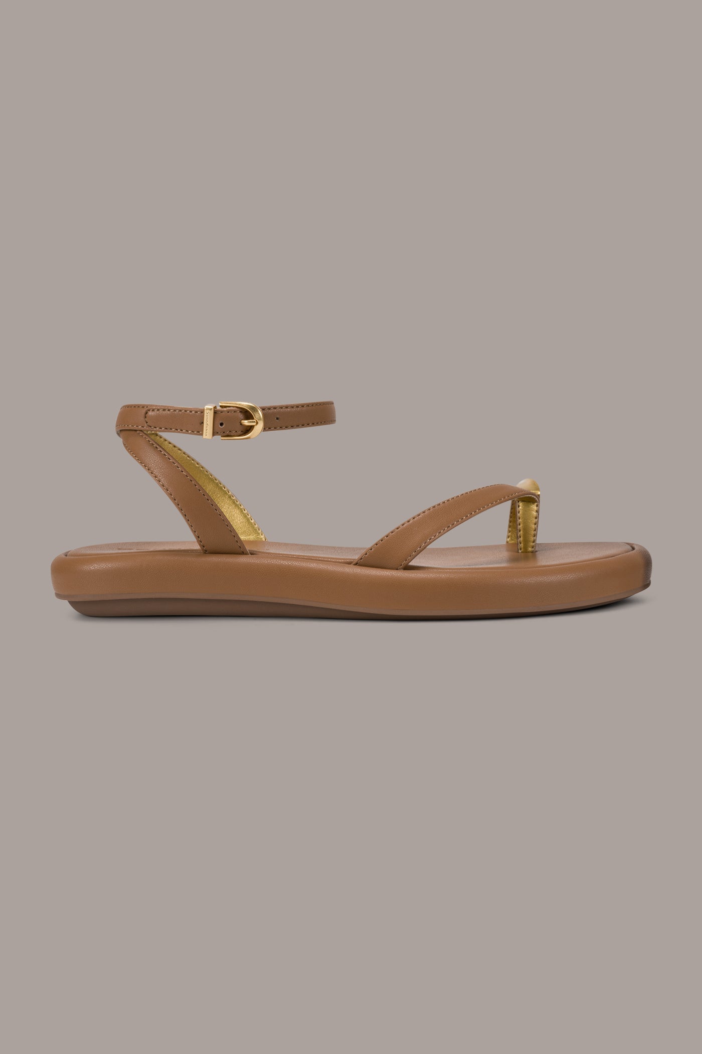 TABITHA ANKLE STRAP FLAT SANDAL | View 2 | New Shoes